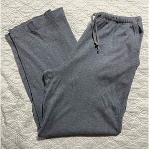 EILEEN FISHER-wide leg 100% cotton jersey pants